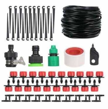 Automatic Micro Drip Irrigation System Watering Kit Multicolour