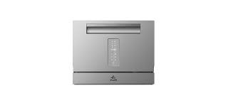 Mini Portable Dishwasher EVDW-6MS Platinum silver