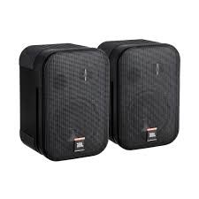 2-Piece Two Way Professional Compact Loudspeaker System C1PRO Black