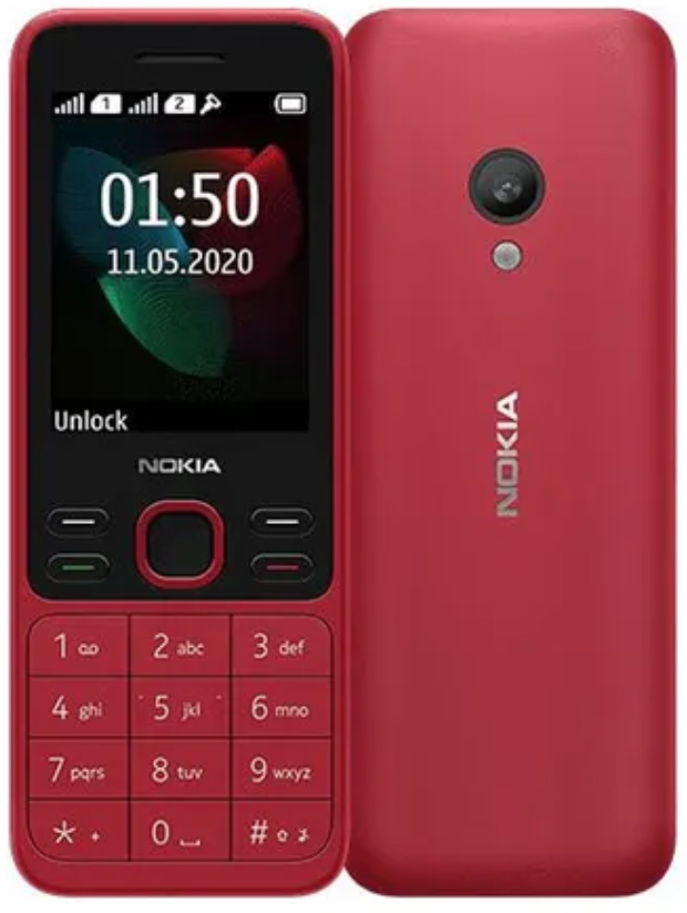 150 (2020) Dual Sim Red 4MB 2G